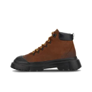 HOGAN H619 Chunky Sole Lace Up Boots