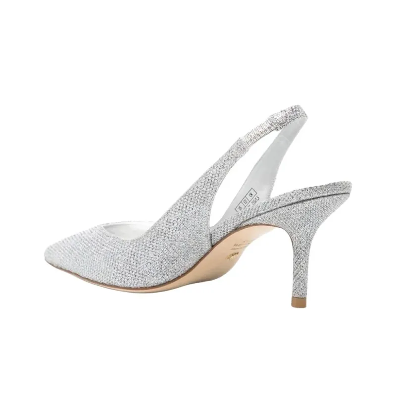 Stuart Weitzman/SW Eva 75 High Heels 7.5cm Women's Silver-3