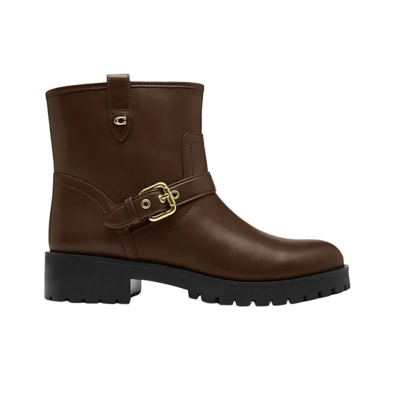 COACH Ankle Boots Women's Brown-1