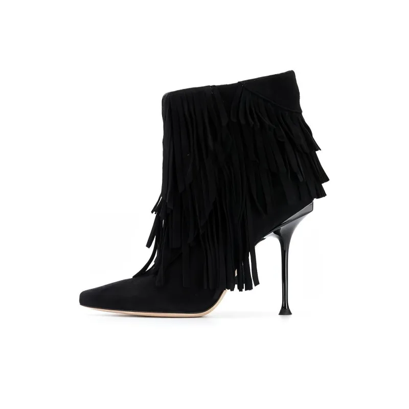 SERGIO ROSSI Ankle Boots Women's Black-0
