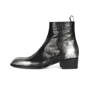 Giuseppe Zanotti/GZ Ector Ankle Boots 4cm Men's Black