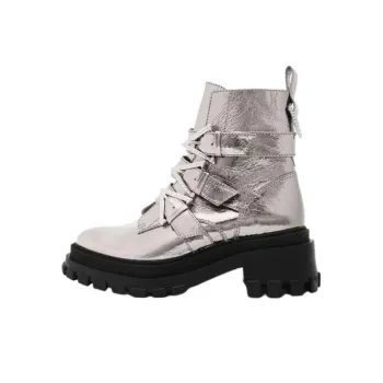 Schutz Jett Ankle Boots 6.5cm Women's Silver