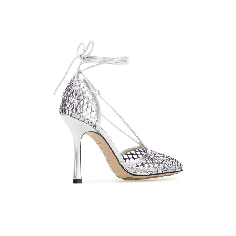 Bottega Veneta Stretched Lace Up Sandals Women's-3