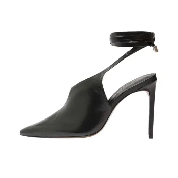 Schutz Peggy Slim Heel High Heels 10cm Women's Black