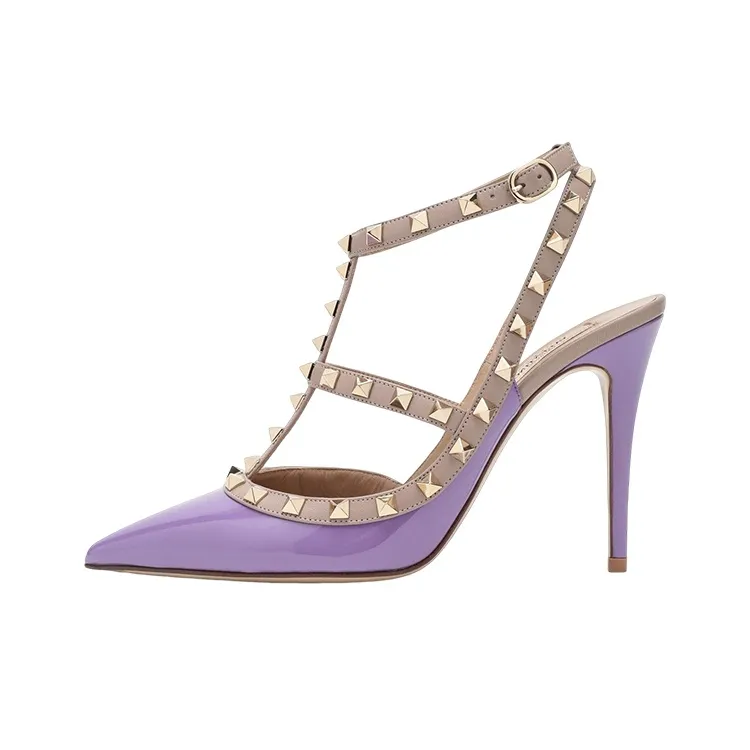Valentino Garavani Rockstud Pointed Toe Pumps-0