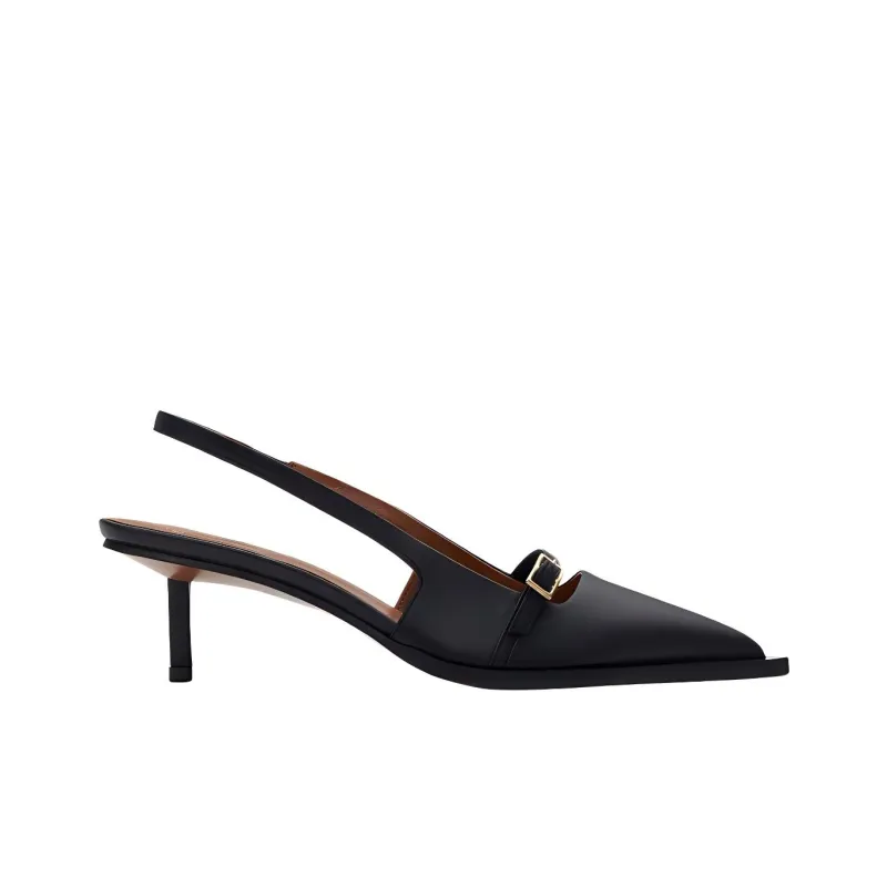 ATP Atelier Mira Slim Heel High Heels 5.5cm Women's Black-1