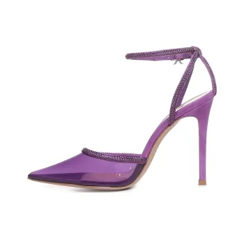 GIANVITO ROSSI Plexi 110mm Crystal-embellished Pumps