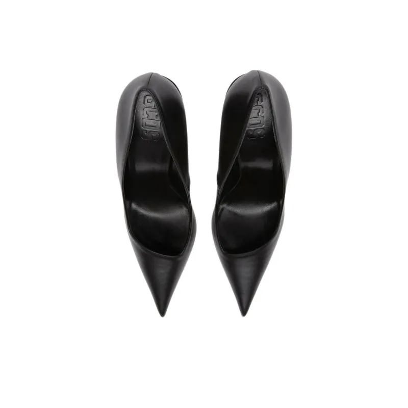 GCDS Morso 110mm Leather Pumps-2