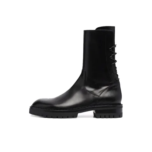 Ann Demeulemeester Ankle Boots 4cm Men's Black