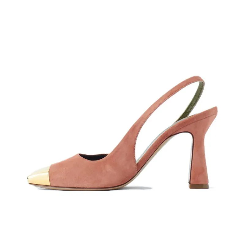 Maria Luca ELEONORA High Heels 9cm Women's Peach Pink-0