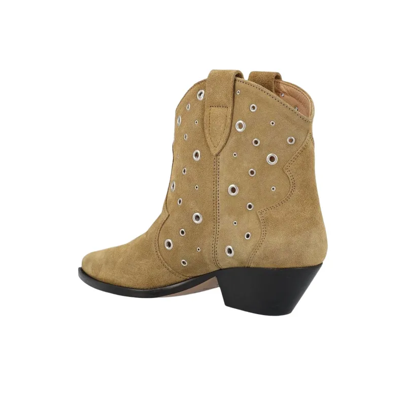 ISABEL MARANT Dewina 40mm Suede Boots-3
