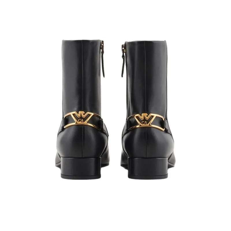 EMPORIO ARMANI Ankle Boots Women's Black-3