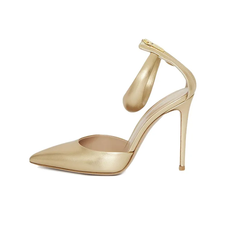 GIANVITO ROSSI Bijoux 105mm Padded-strap Pumps-0