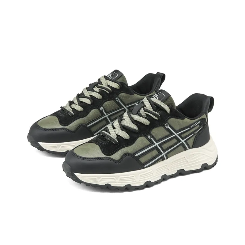 CEDAR HAN Slip Resistant Low Top Casual Shoes Men's-2