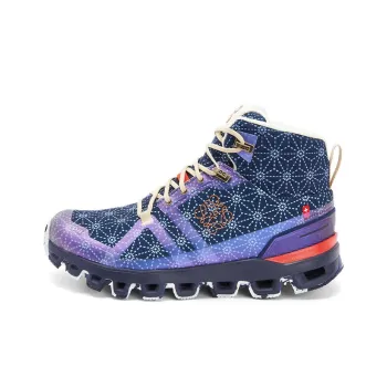 On x LOEWE Cloudrock Wear Resistant Short Outdoor Boots Women's Starry Blue