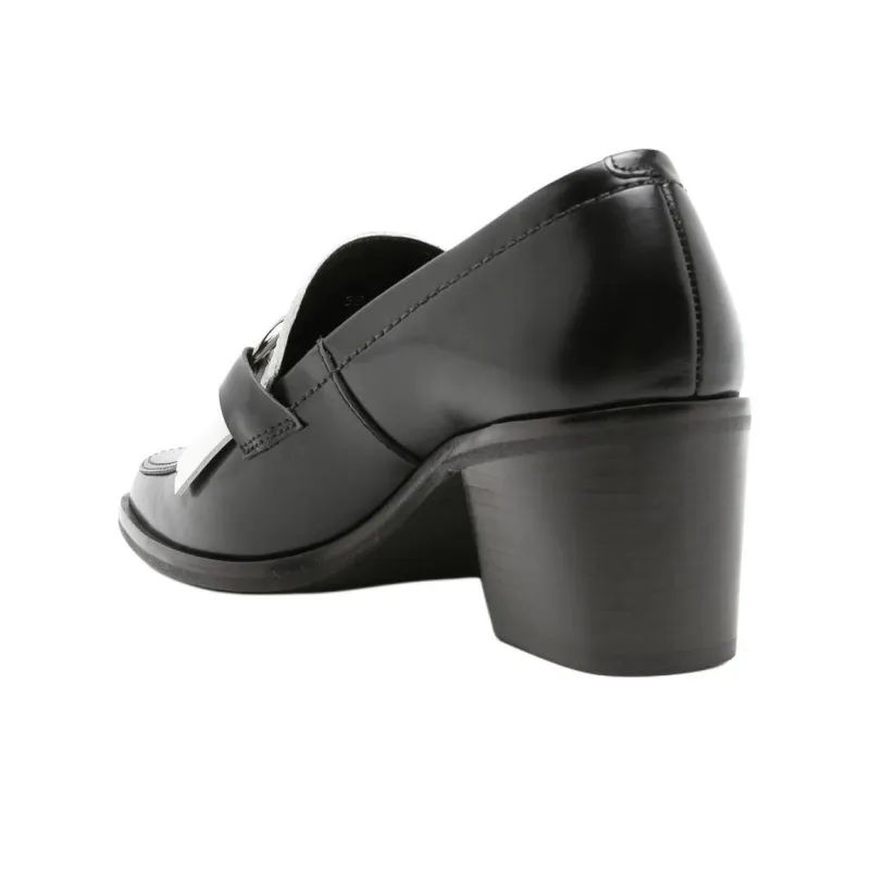 Sarah Chofakian Sapato Loafer Fortunato High Heels 6cm Women's Black-2