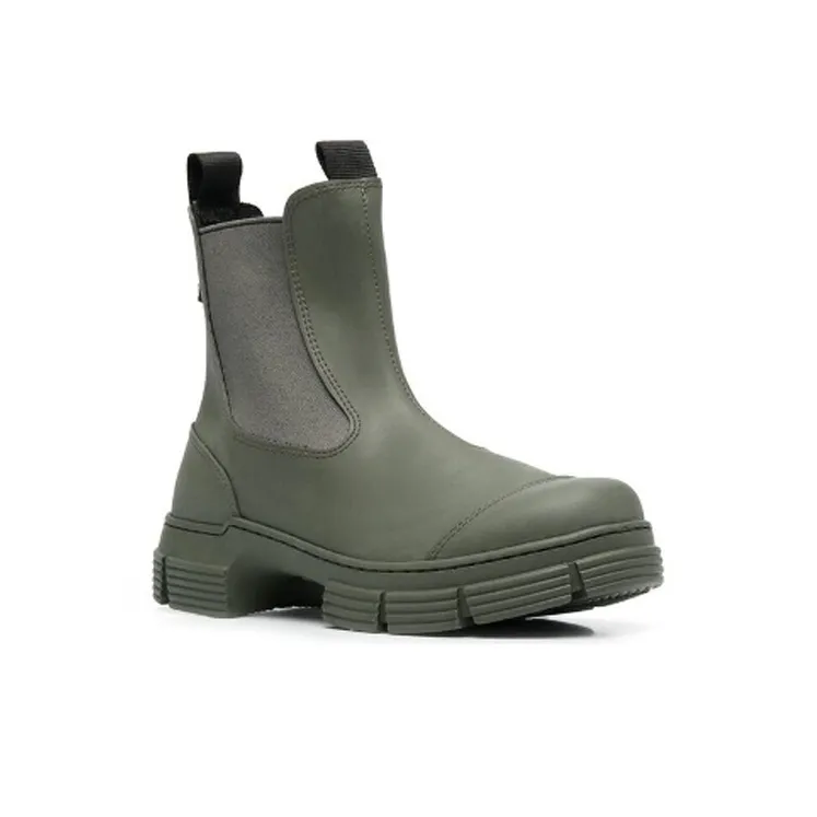 GANNI Rubber Chelsea Boots-2