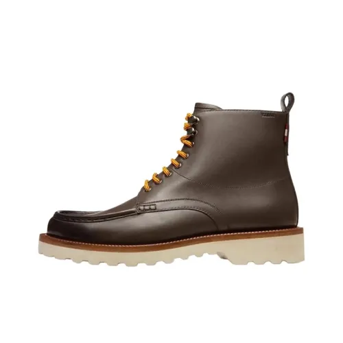 BALLY Ankle Boots Men Umber