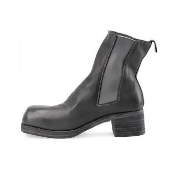 GUIDI Crew Chelsea Boots Unisex Gray