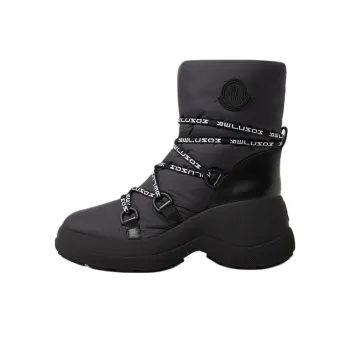 Moncler Ankle Boots 8cm Women's Black