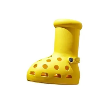 MSCHF X Crocs Big Red Boot Yellow