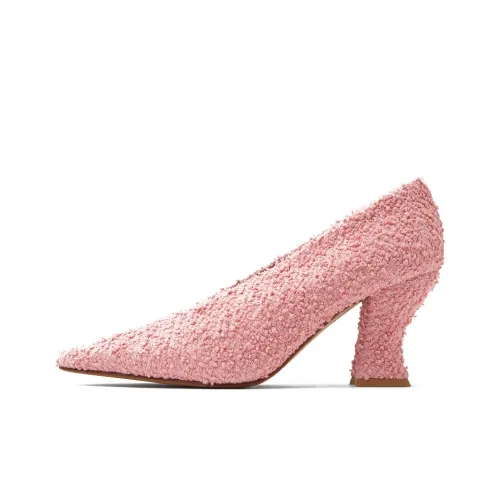 Bottega Veneta Almond High Heels Women's Low Top Floral Multicolor