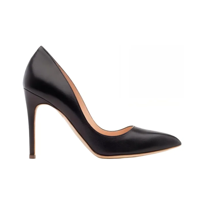 Rupert Sanderson Slim Heel High Heels 10cm Women's Black-1