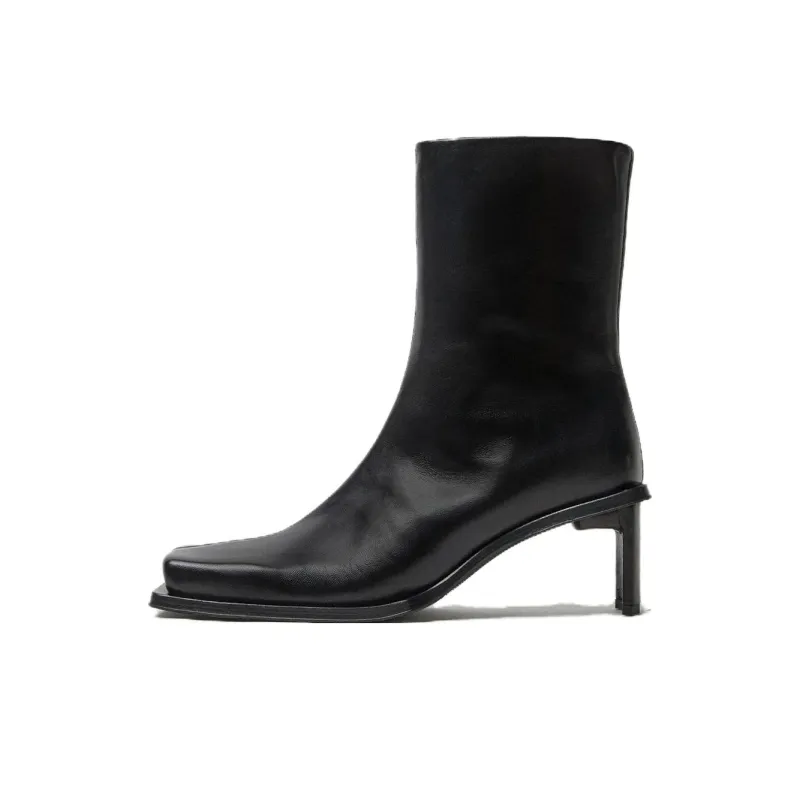 MIISTA Ankle Boots 6cm Women's Black-0