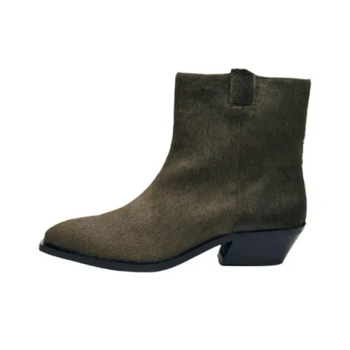 ALOHAS Syd Ankle boots Silver 4cm Women's Green