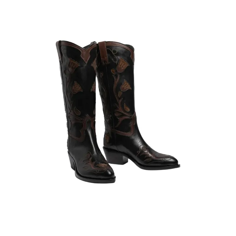 SARTORE SR3726 Ankle Boots 4.5cm Women's Black-3