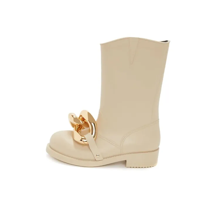 JW Anderson Chain Low-heel Wellies-0