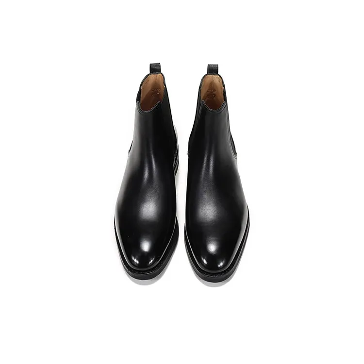 BALLY Scavone Ankle Length Chelsea Boots Men Black-3