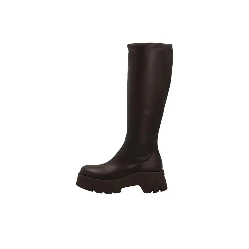 GIANVITO ROSSI Polished-finish Ridged-sole Boots-0