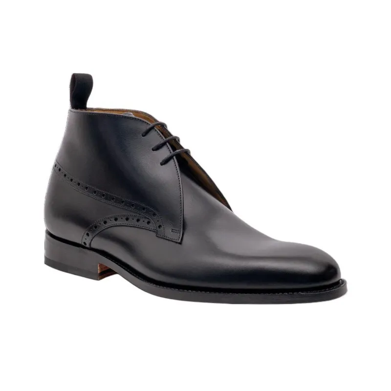 BARKER Tyne Ankle Boots Men's Black-1