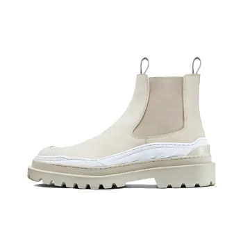 Sacai x DIOR And Sacai Chelsea Boots Men's Ecru
