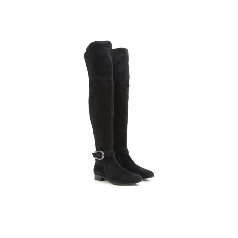 GUCCI Over-the-knee Boots Women's Black-2