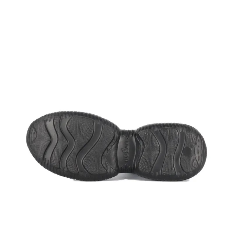 HOGAN Round Toe Chunky Boots Women's-4