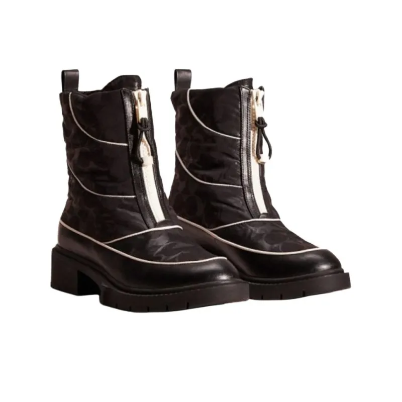 COACH Leona Ankle Boots Women's Black-2