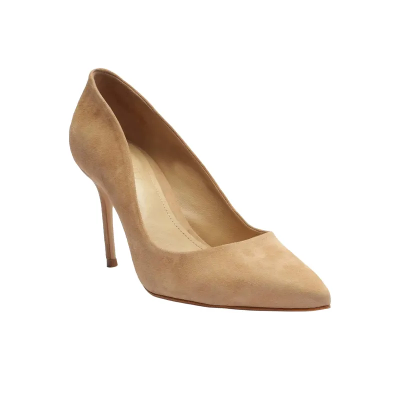 Schutz Lou Lo High Heels 8.4cm Women's Brown-2