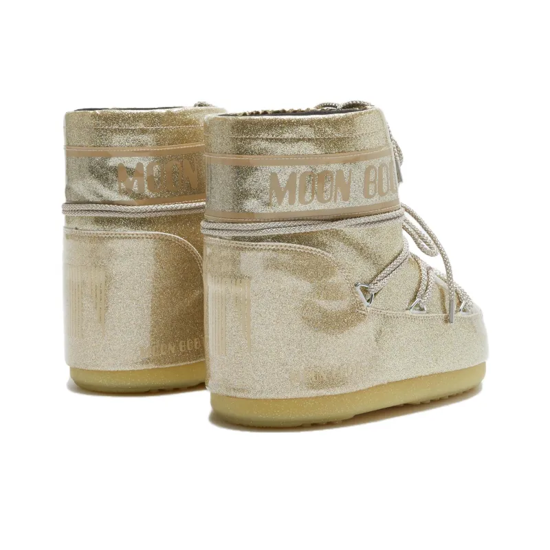 Moon Boot Icon Glitter Low Boot Gold-3