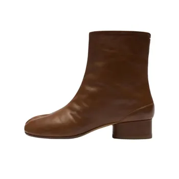 Maison Margiela Tabi Ankle Boots 3cm Women's Brown