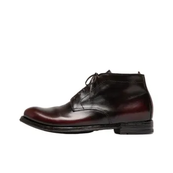 Officine Creative Anatomia Ankle Boots 3cm Men's Burgundy