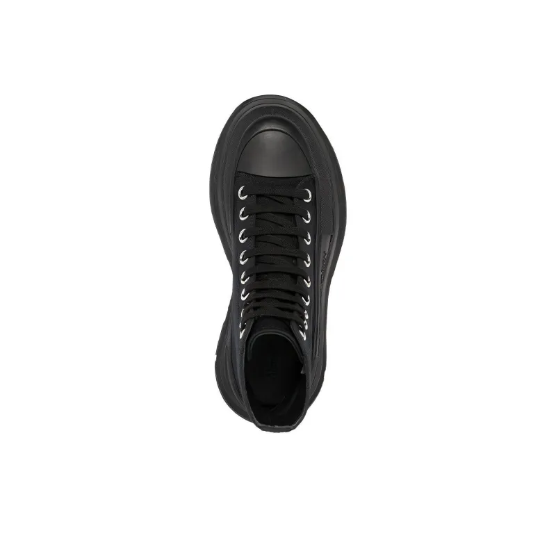 Alexander McQueen Tread Slick Boots 'Core Black' Women's-4