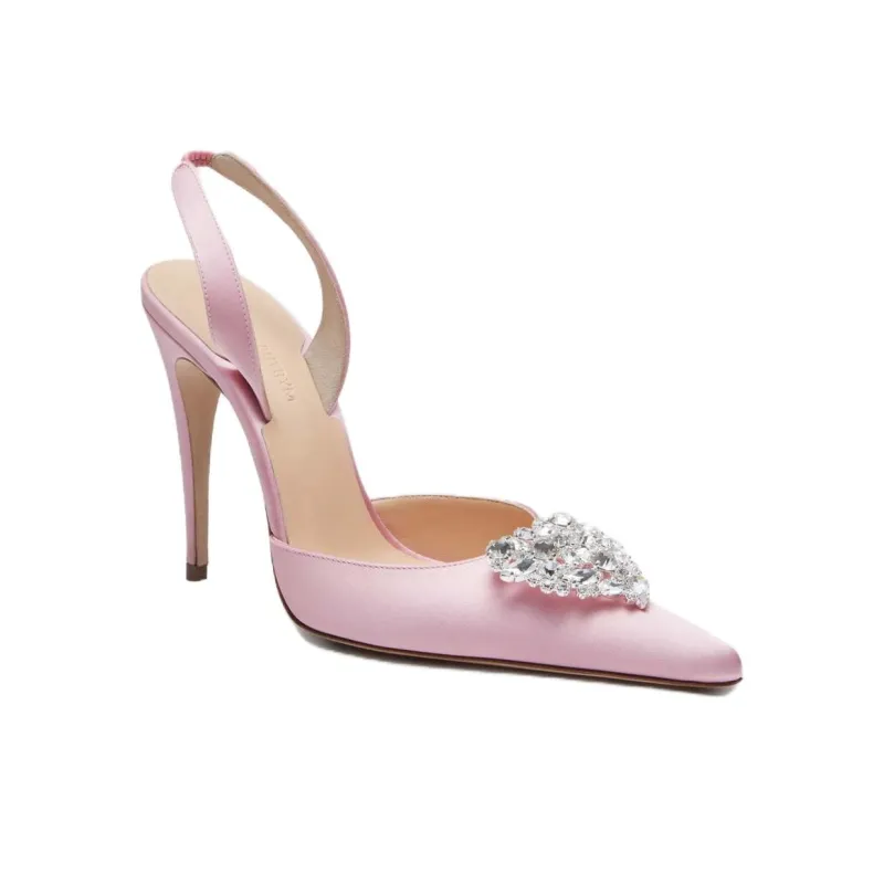 MAGDA BUTRYM Slim Heel High Heels 11cm Women's Pink-3