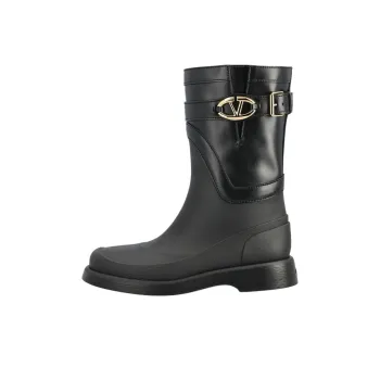 Valentino VLogo Signature Round Toe Boots Women's