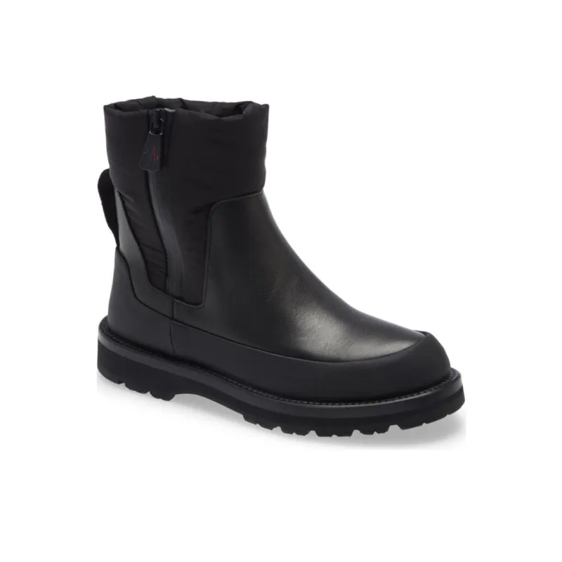 Moncler Ankle Boots 5.5cm Men's Black-2
