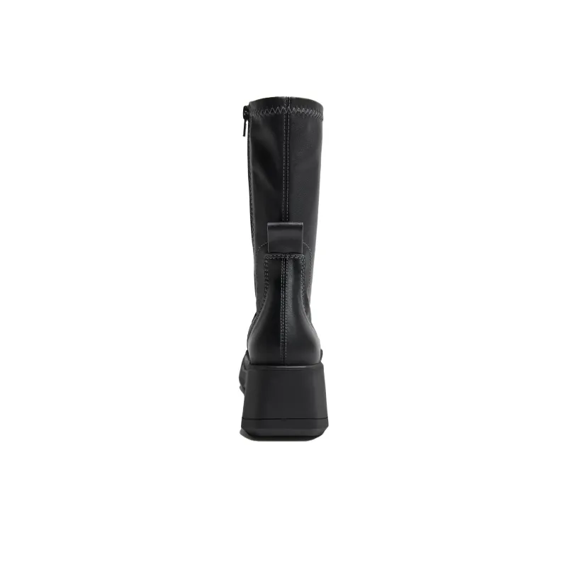 MIISTA Ankle Boots 6cm Women's Black-4