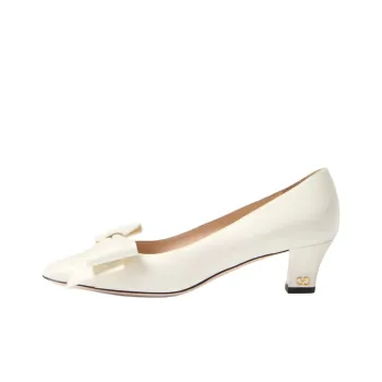 Valentino Bowow Round Toe Pumps