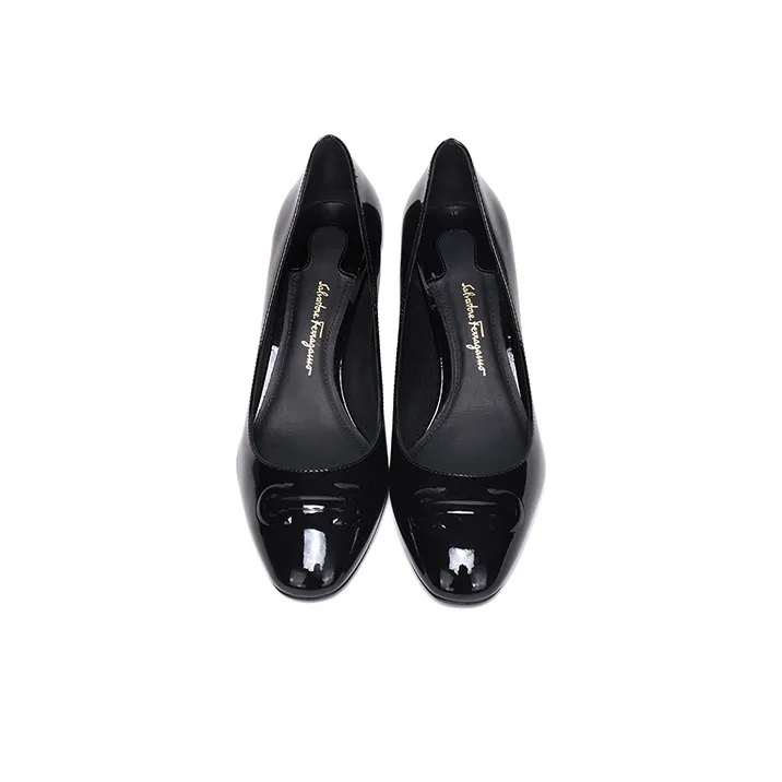 Ferragamo High Heels Women's Low-Top Black-3