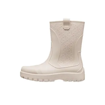 DIOR Garden Rain Boots Men's Ecru